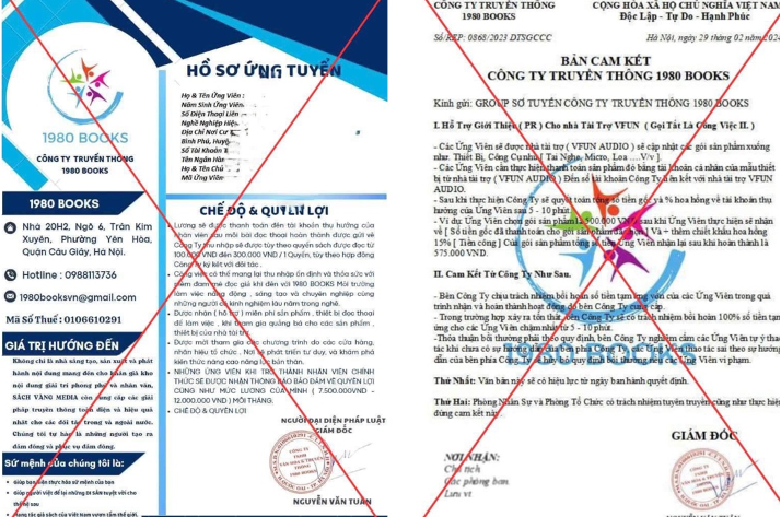 CẢNH BÁO LỪA ĐẢO ĐỌC SÁCH MỖI NGÀY ĐỂ NHẬN LƯƠNG