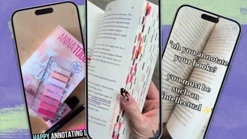 Cơn sốt chú thích lề sách trên BookTok