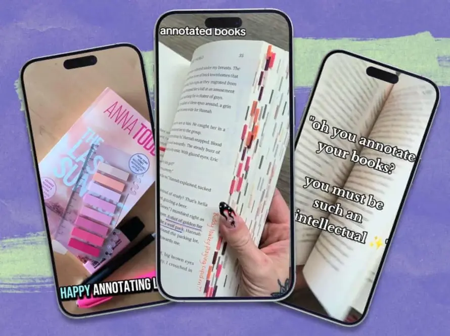 Cơn sốt chú thích lề sách trên BookTok