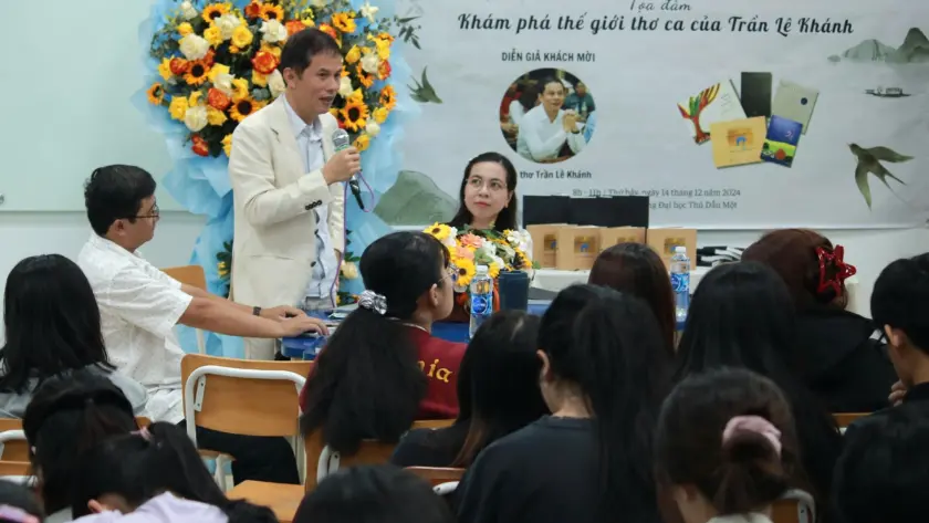 TRẦN LÊ KHÁNH VỚI NHỮNG Ý THƠ ĐẦY "THIỀN VỊ"