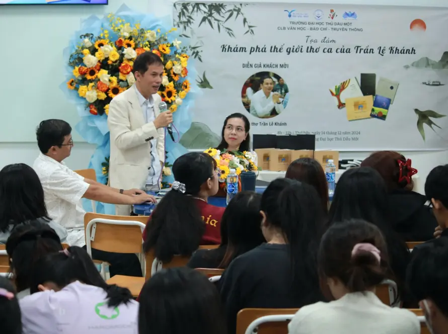 TRẦN LÊ KHÁNH VỚI NHỮNG Ý THƠ ĐẦY "THIỀN VỊ"