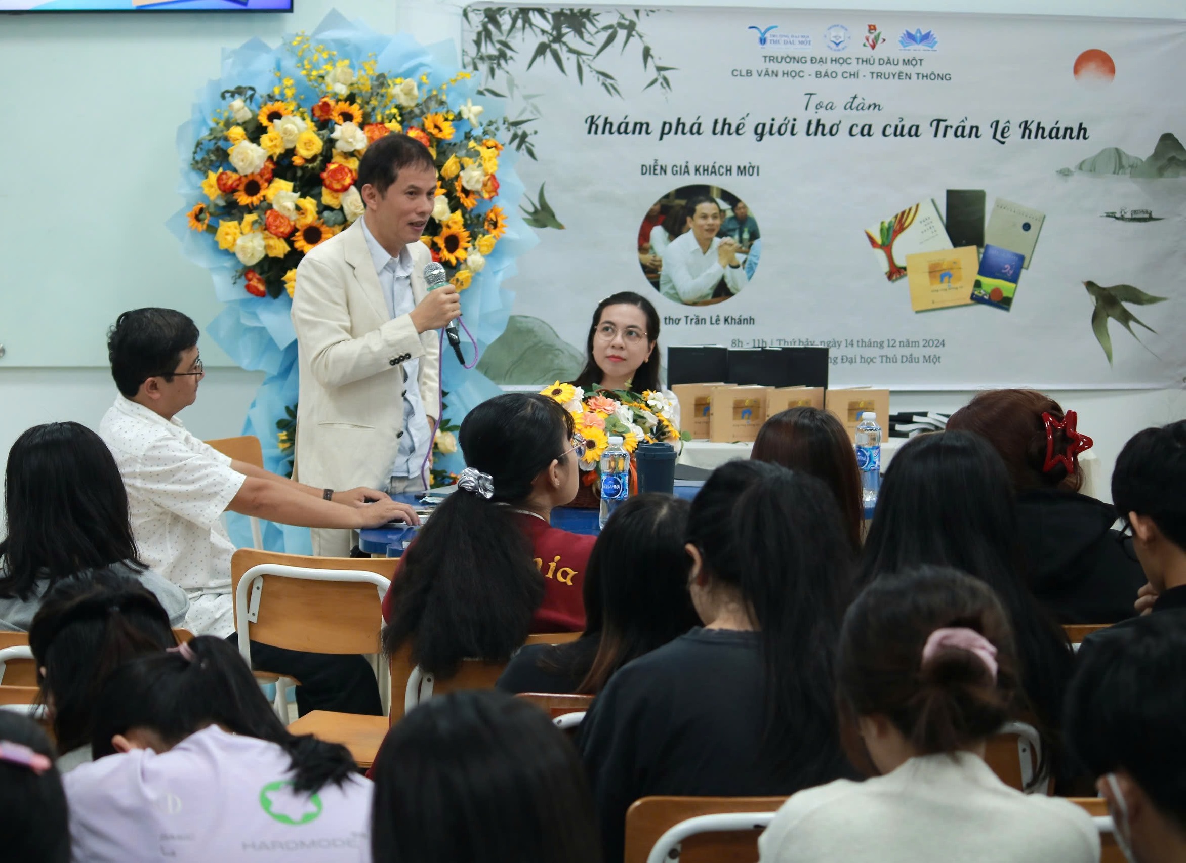 TRẦN LÊ KHÁNH VỚI NHỮNG Ý THƠ ĐẦY "THIỀN VỊ"